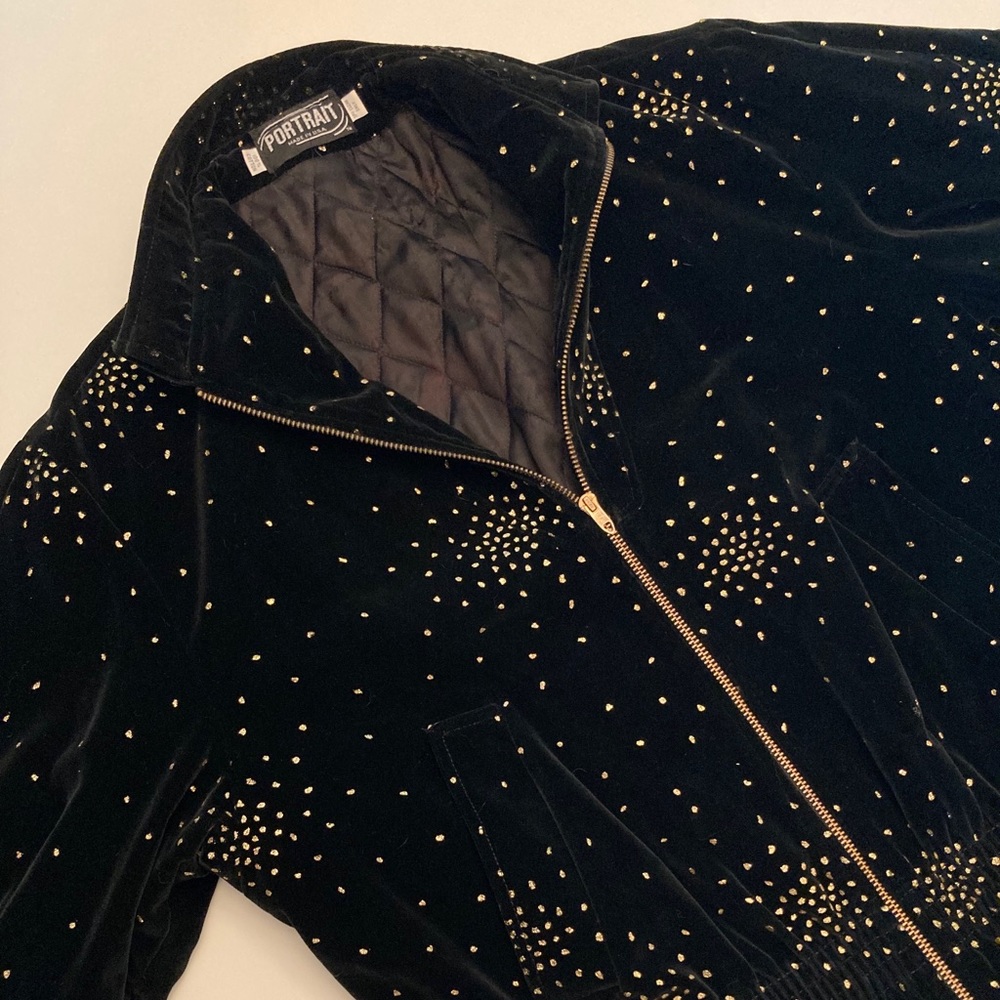 80s Velvet Ski Jacket